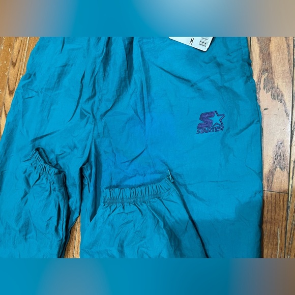 STARTER Teal Mesh Lined Shorts - Picture 6 of 6